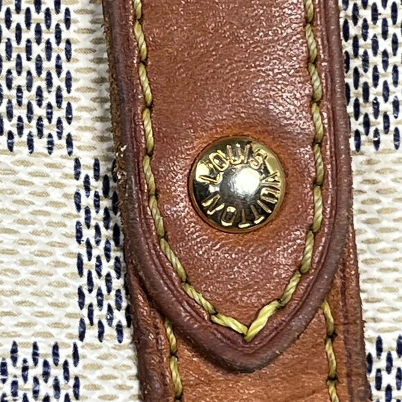 SOLD - Authentic 2012 Louis Vuitton Damier Azur Stresa MM Shoulder Bag - READ - Picture 7 of 16